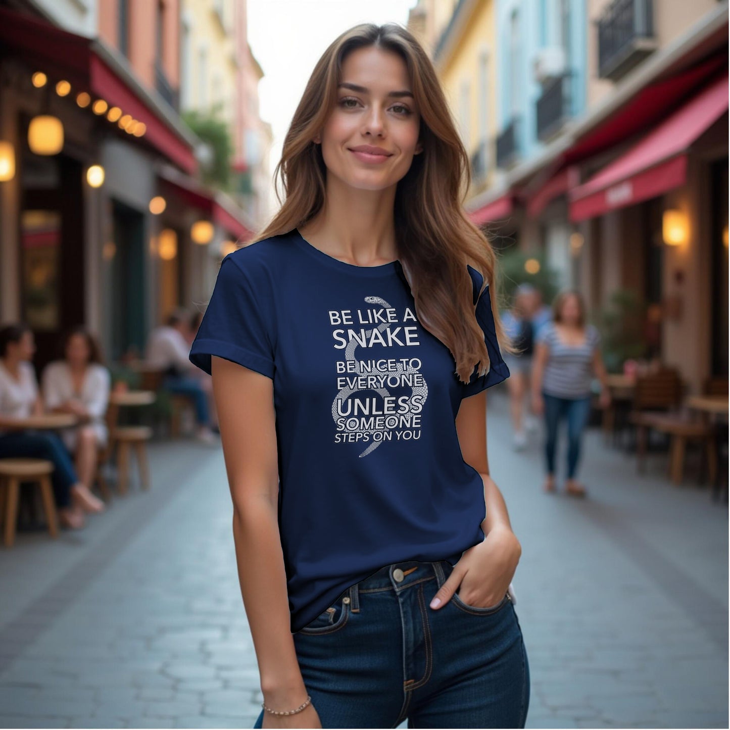 Be Like a Snake Sharp Swiftie Quote T-Shirt