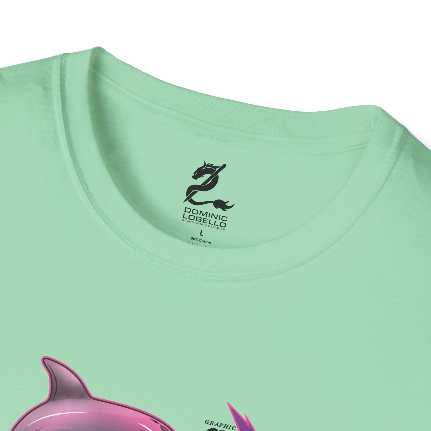 Breaching Happy Dolphin T-Shirt