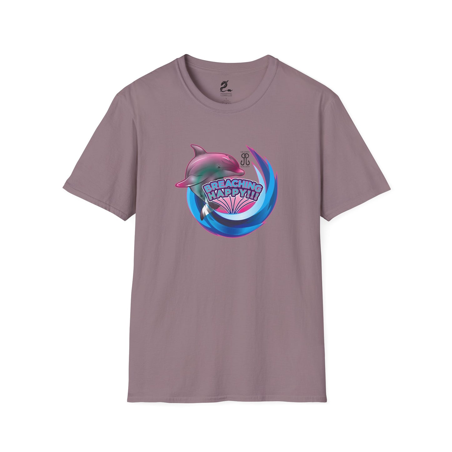 Breaching Happy Dolphin T-Shirt