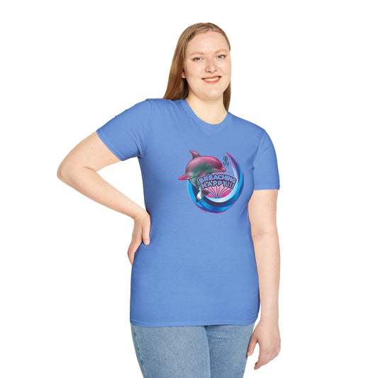 Breaching Happy Dolphin T-Shirt