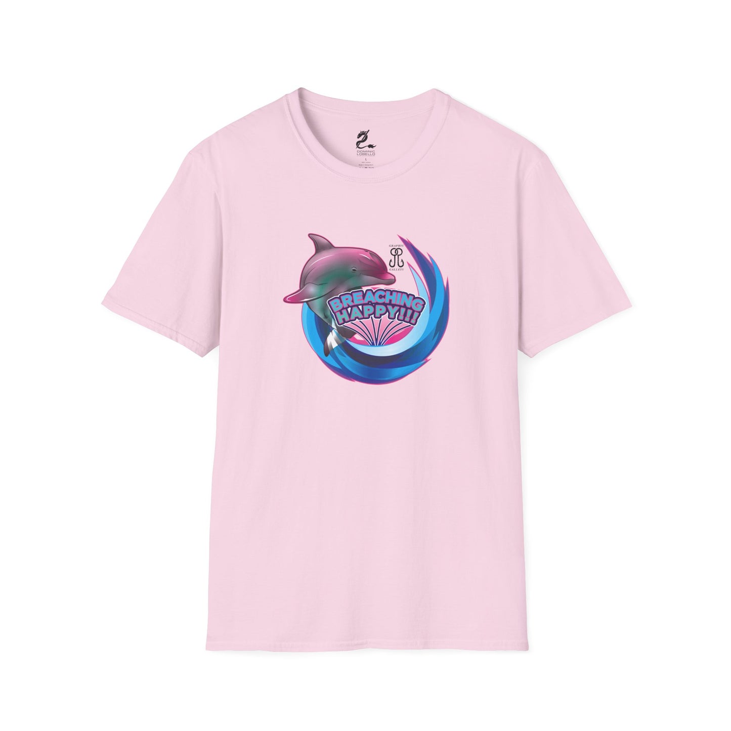 Breaching Happy Dolphin T-Shirt