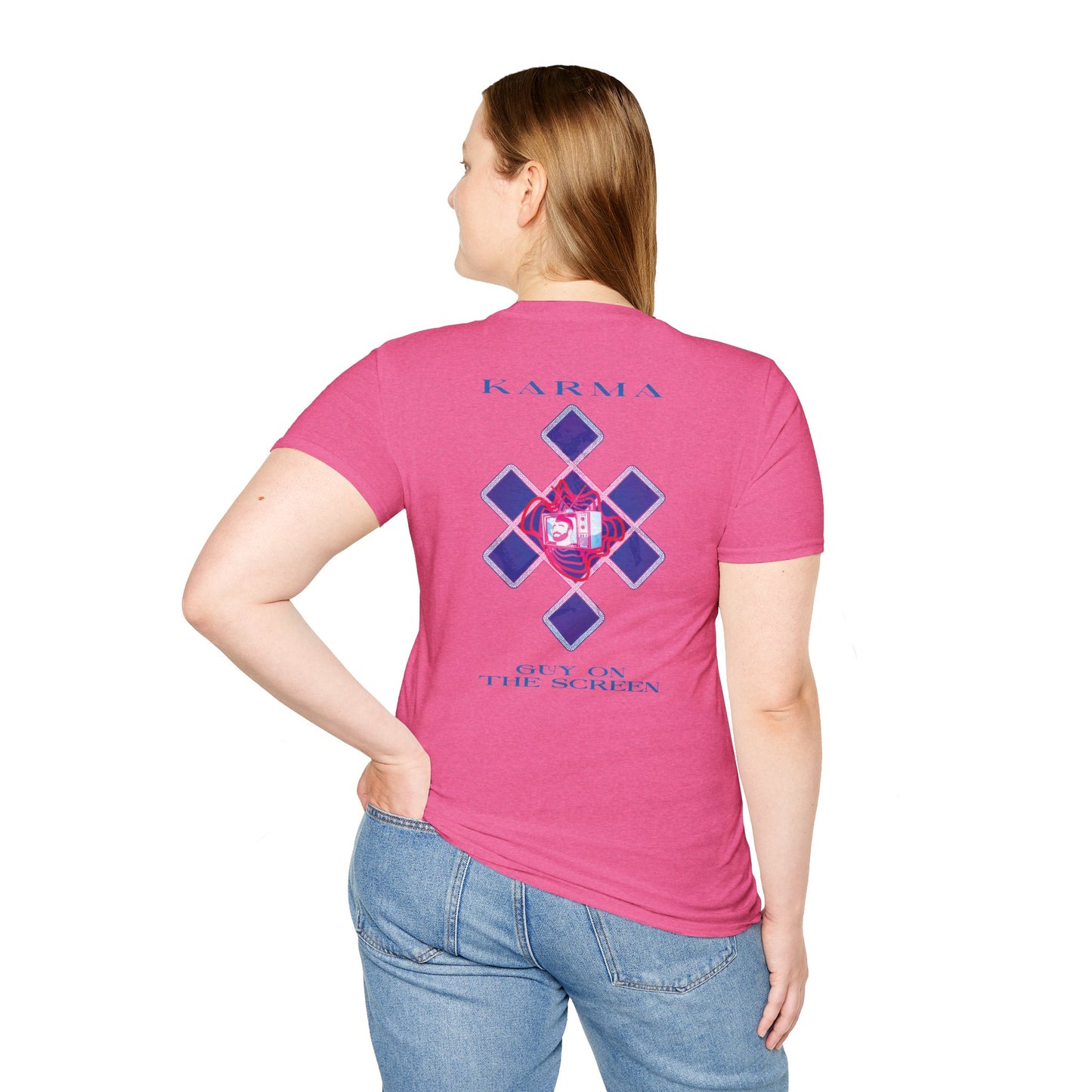 Karma Guy on the Screen Swiftie T-Shirt