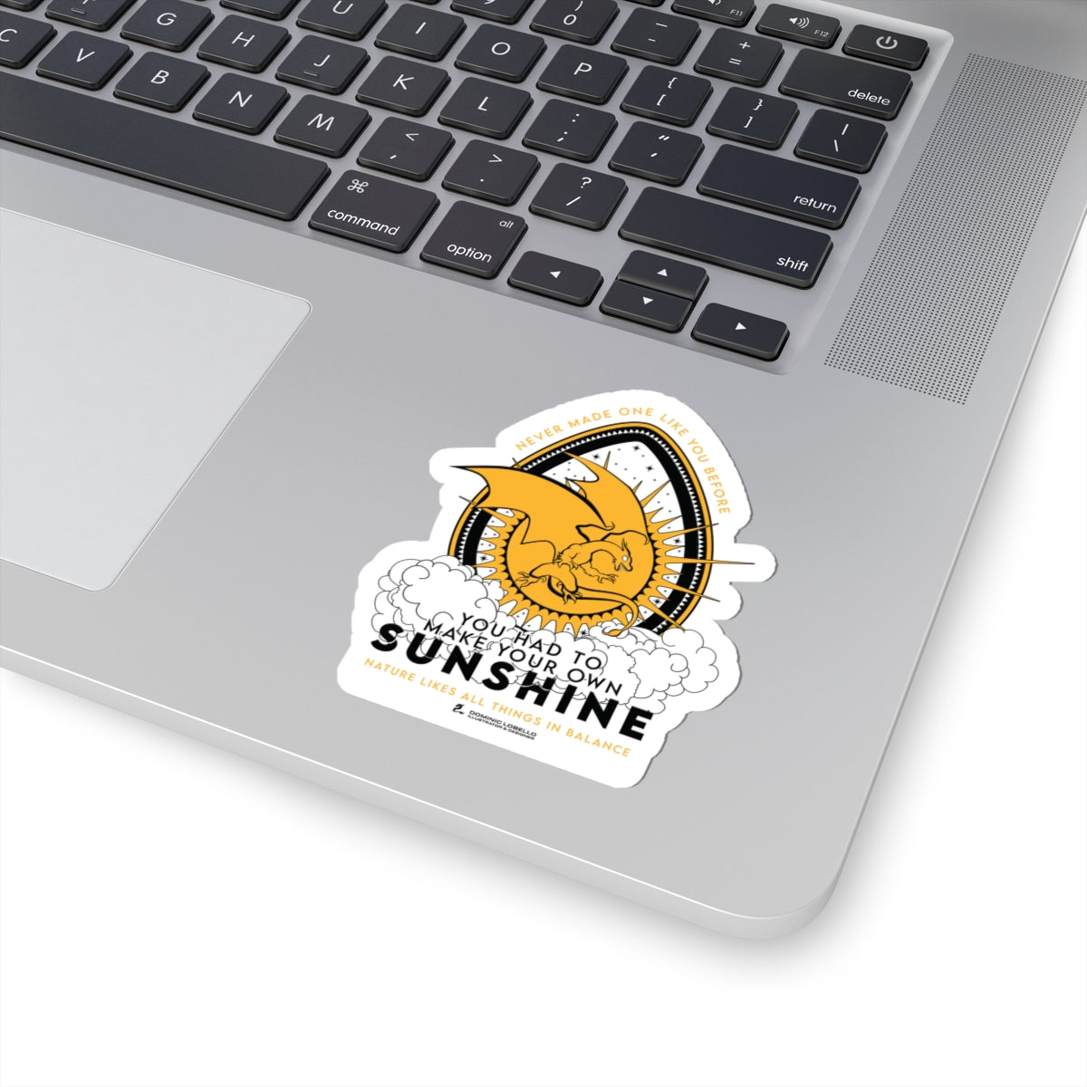 Andarna Empyrean / Swiftie Opalite Fanart Sticker — “You Had to Make Your Own Sunshine” /"Nature Likes All Things in Balance"