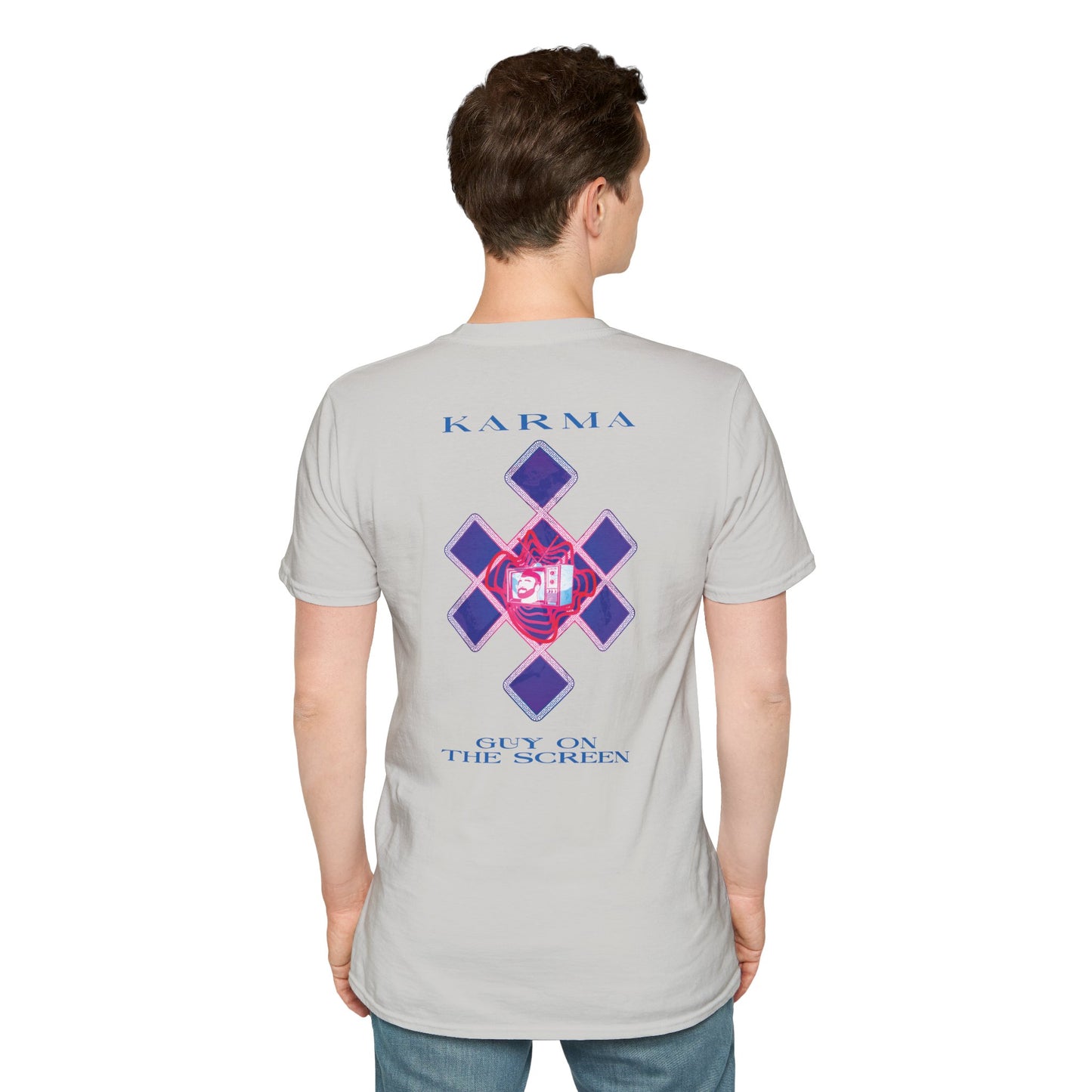 Karma Guy on the Screen Swiftie T-Shirt