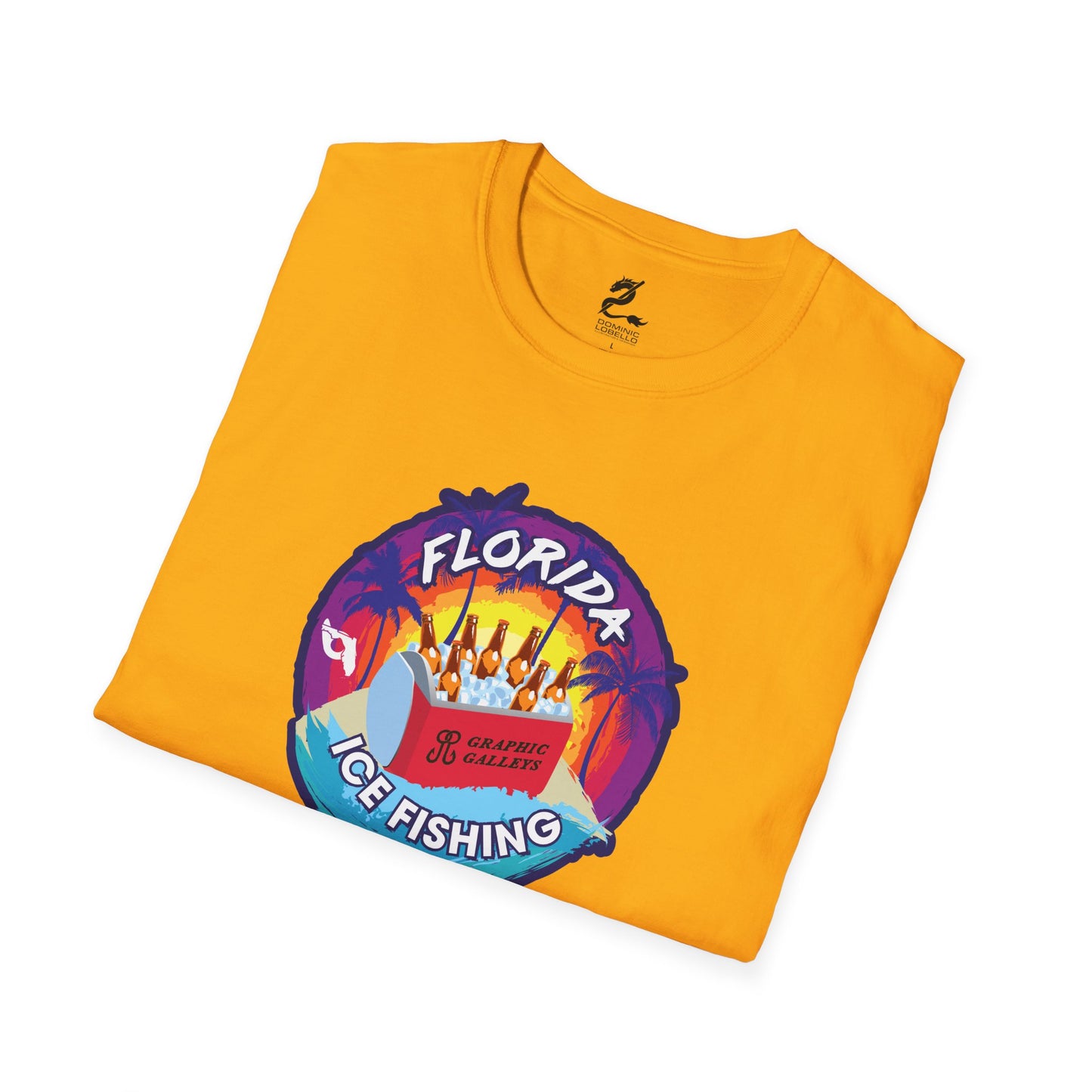 Florida Ice Fishing Humor T-Shirt