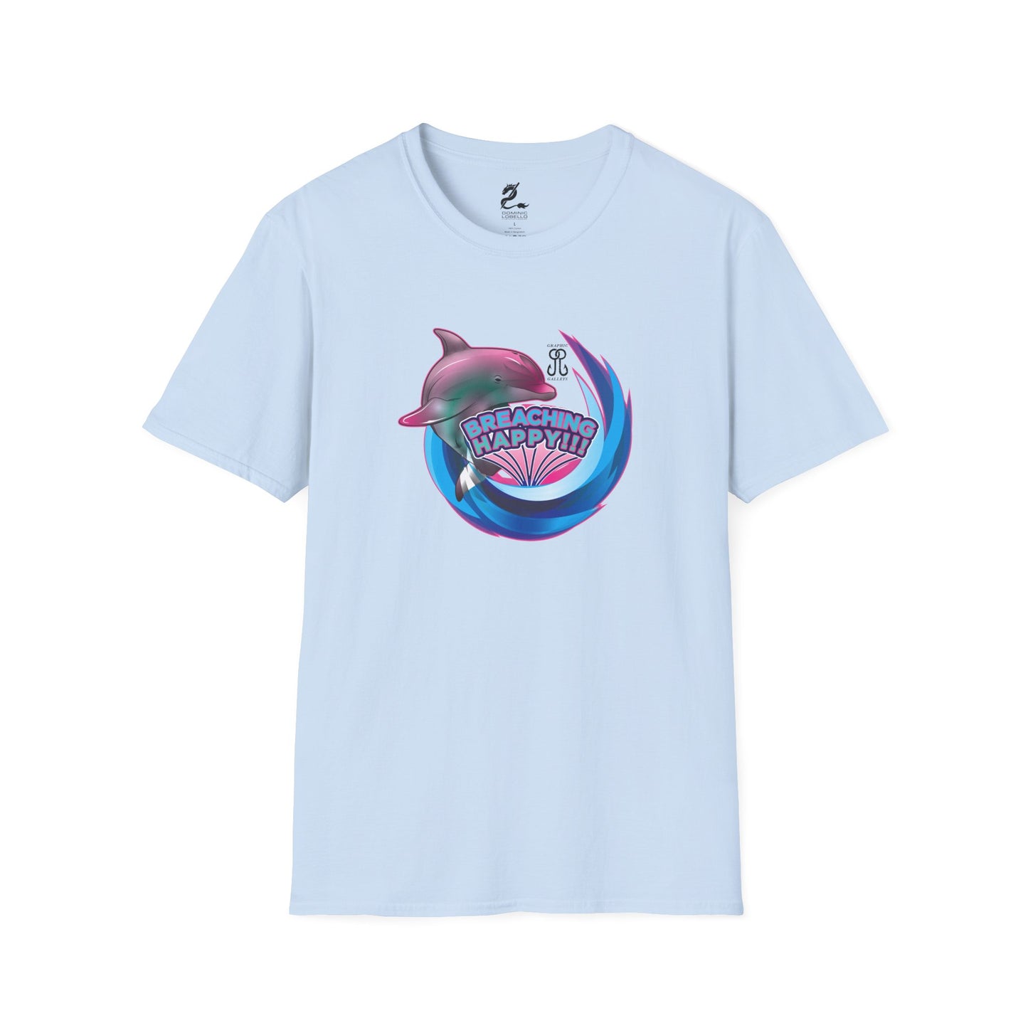 Breaching Happy Dolphin T-Shirt