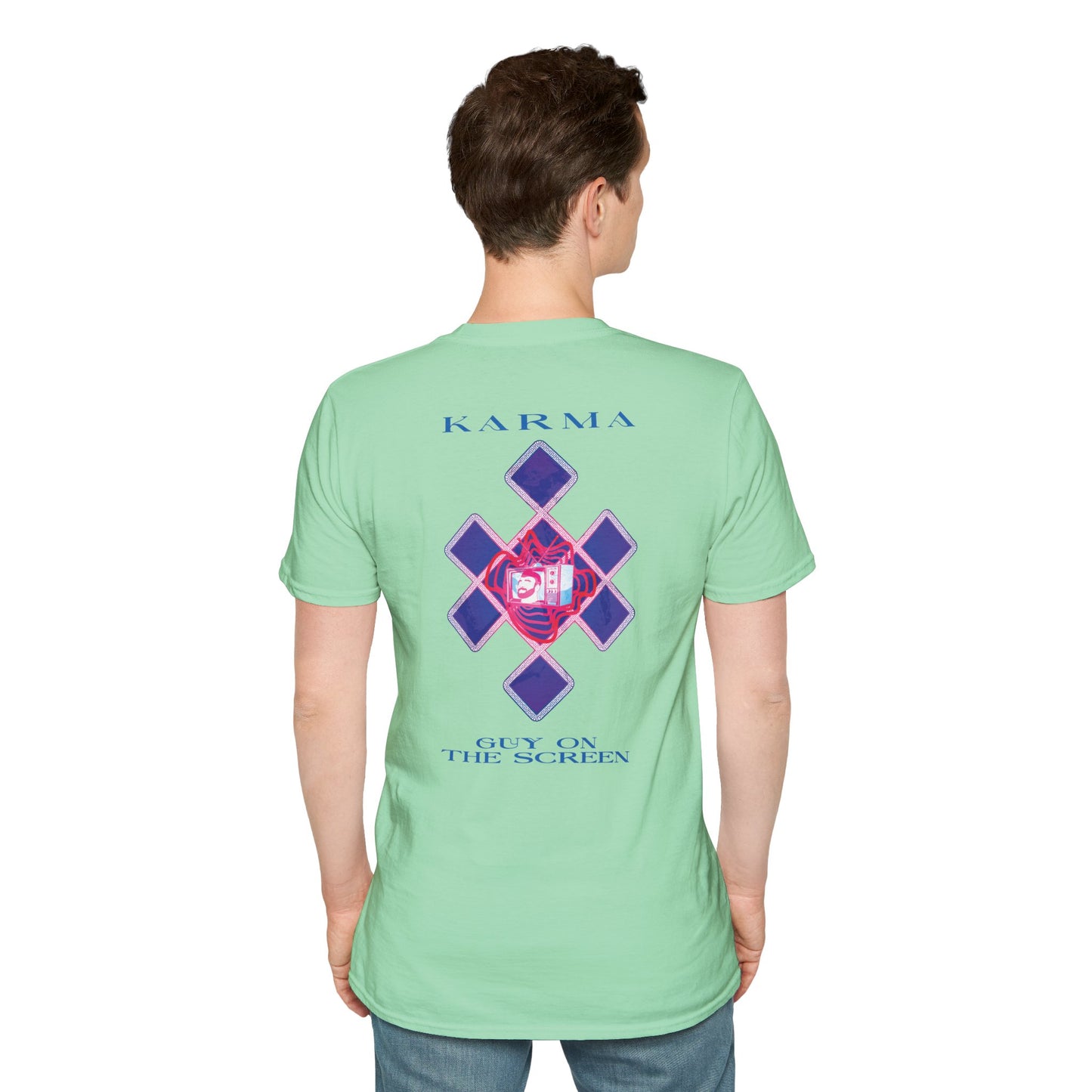 Karma Guy on the Screen Swiftie T-Shirt