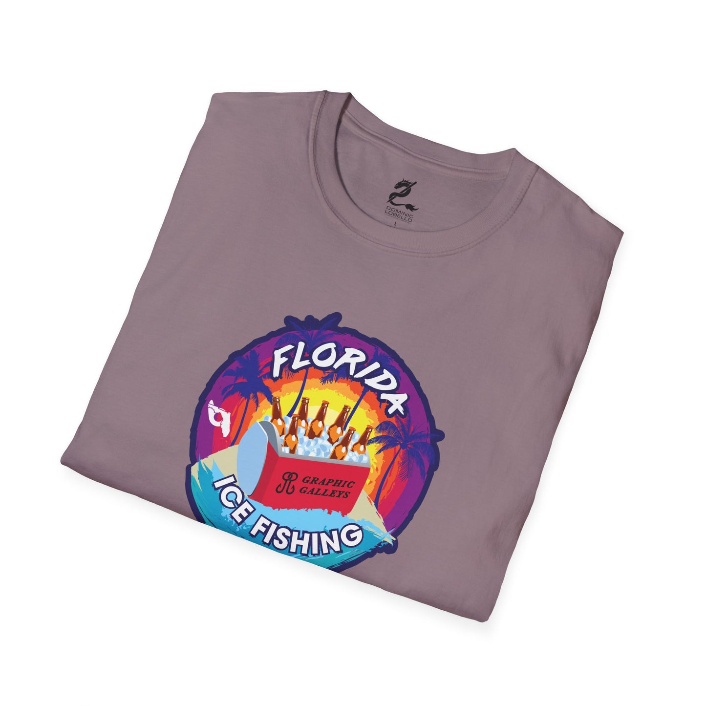 Florida Ice Fishing Humor T-Shirt
